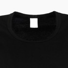 Комплект женский (футболка, брюки), цвет чёрный, размер 50 7743733