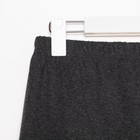 Шорты мужские, цвет тёмно-серый меланж, размер 56 - фото 42744358