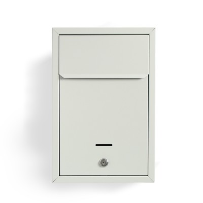 Ящик почтовый с замком, «Альфа Люкс», серый