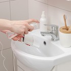 Магнитная щётка для мытья окон с двух сторон Доляна, с водосгоном, на стекло 18-30 мм - Фото 4