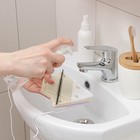 Магнитная щётка для мытья окон с двух сторон Доляна, треугольная, с водосгоном, на стекло 8-15 мм - Фото 4