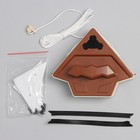 Магнитная щётка для мытья окон с двух сторон Доляна, треугольная, с водосгоном, на стекло 18-32 мм - Фото 7