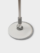 Швабра с отжимом и ведром Raccoon, ведро с подачей воды 19.5×31 см, швабра 23×135 см, насадка из микрофибры d=23 см - Фото 5