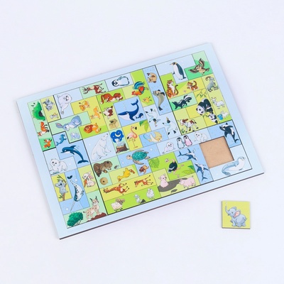 Головоломка «Тетрис», зверята