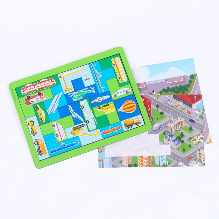 Головоломка «Тетрис», транспорт - Фото 1