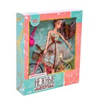 Кукла-модель шарнирная «Нежные мечты» с велосипедом - фото 6601287