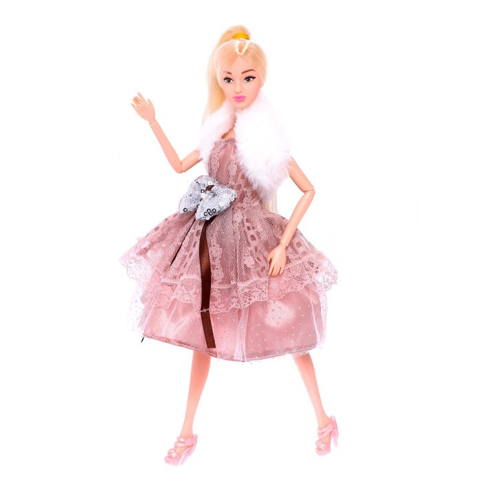 Кукла-модель шарнирная «Нежные мечты» со светлыми волосами - фото 1907441843