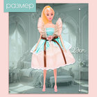 Кукла-модель шарнирная «Нежные мечты», в бежево-бирюзовом платье - Фото 2