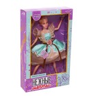 Кукла-модель шарнирная «Нежные мечты», в бежево-бирюзовом платье - фото 4064570
