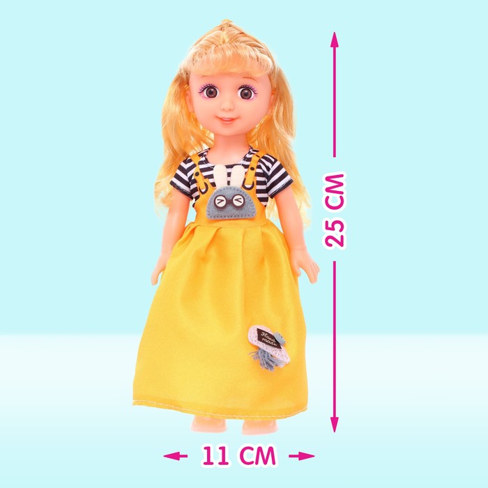 Кукла классическая «Лиза» в сарафане, МИКС 54153