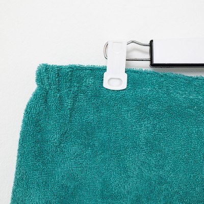 Набор для сауны «Экономь и Я», полотенце - парео 68×150 см, чалма, хлопок 100%, голубая трава