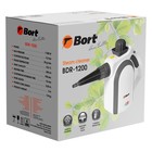 Пароочиститель Bort BDR-1200, 1200 Вт, 35 г/мин, 350 мл, нагрев 180 сек, белый - фото 51493737 Пароочиститель Bort BDR-1200, 1200 Вт, 35 г/мин, 350 мл, нагрев 180 сек, белый - фото 51493737
