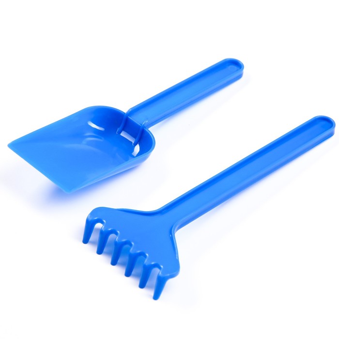 Песочный набор в сетке: ведерко 350 мл., лейка, грабли, совок, 4 формочки Маша и Медведь 54172