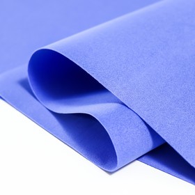Фоамиран 1 мм  50х50 cм т.синий, набор10 листов