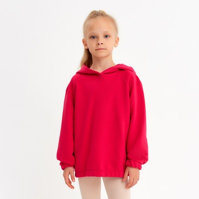 Худи детское MINAKU, фуксия, рост 152 см