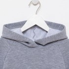 Костюм детский (худи, брюки) MINAKU цвет светло-серый меланж, рост 104 - Фото 13