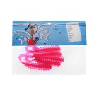 Приманка силиконовая Master Twist SKOLOPENDRA 3" цвет 047 (уп.5шт), темно-розовый - Фото 3