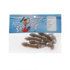 Приманка силиконовая Master Twist SKELETON 3" цвет 023 (уп.5шт), светло-серый - Фото 3