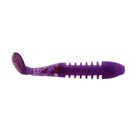 Приманка силиконовая Master Twist SKELETON 3", цвет 051, набор 5 шт, лиловый - фото 809764952