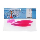 Приманка силиконовая Master Twist BIG RIVAL 5,0", цвет 008, набор 2 шт, розовый - фото 804837302