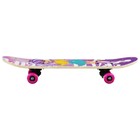Скейтборд подростковый ONLYTOP SKATE GIRL, 62х16 см, колеса PVC 50 мм, пластиковая рама - Фото 3