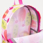 Рюкзак на молнии, цвет розовый - Фото 6