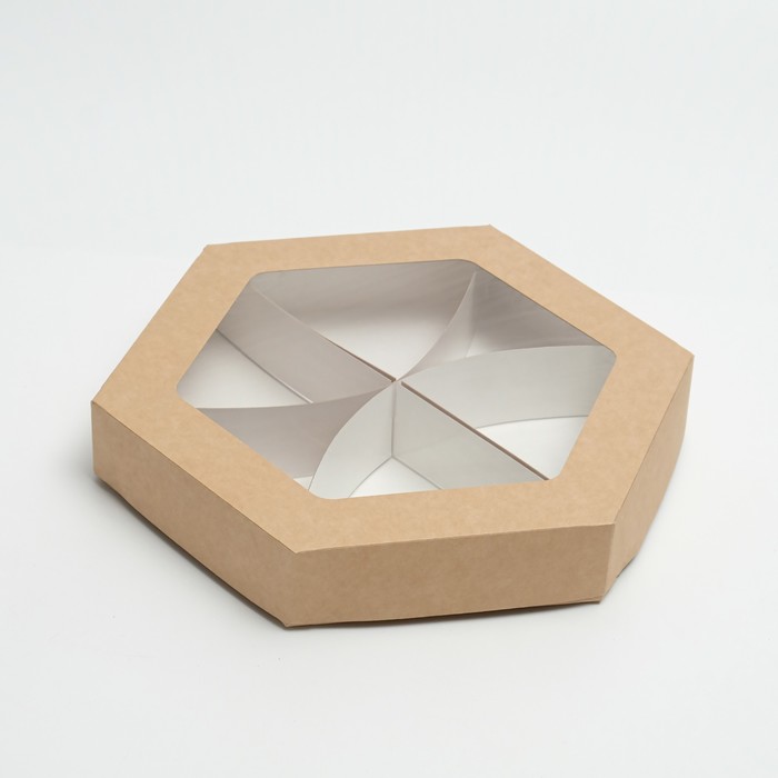 Менажница крафт, 20×4 см - Фото 1