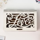 Шкатулка для колец «Бесконечность», 12×7.9 см - Фото 5