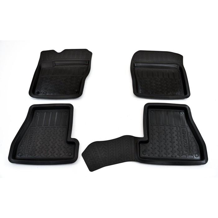 Коврики резиновые с высоким бортом для Mazda 3, 2007-2013