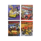 Дневник 5-11 класс, твердая обложка, Машины МИКС, тиснение фольгой - Фото 1