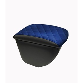 

Подлокотник Lada Granta, экокожа, черно-синий, ромб