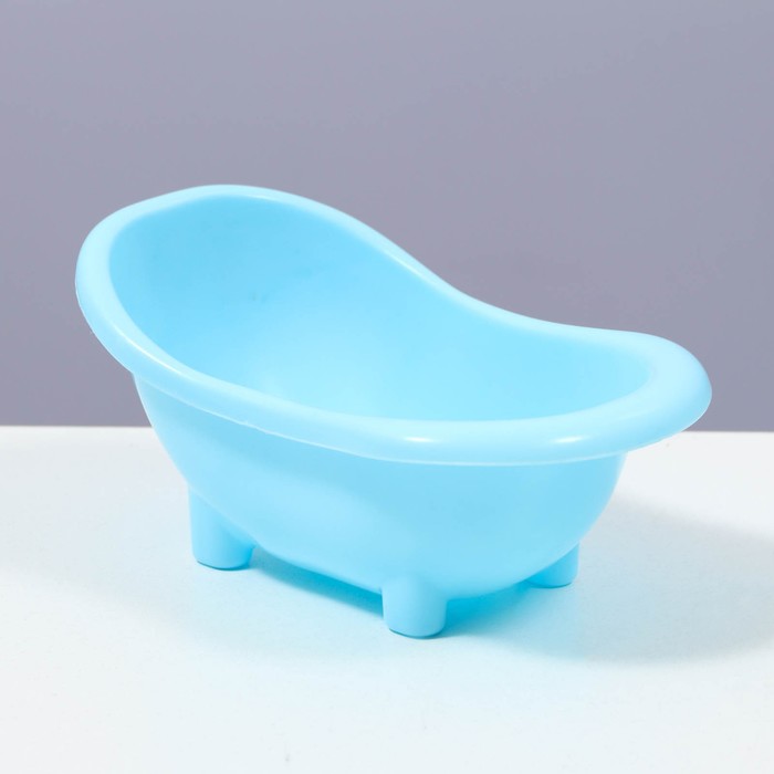 Ванночка для хомяков, 15,5 х 8,5 см, синяя - Фото 1
