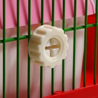 Домик для грызунов угловой, 11,4 х 10,7 х 10,7 см, розовый - Фото 5