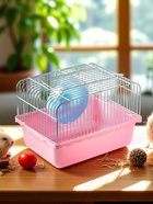 Колесо для грызунов тихое, 11 см, синее - Фото 7