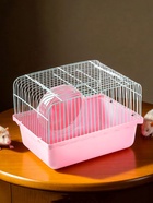 Колесо для грызунов, 11 см, тихое, пластик, розовое - Фото 7