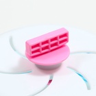 Колесо для грызунов, 13.5 см, тихое, пластик, синее - Фото 4