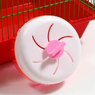 Колесо для грызунов тихое, 13,5 см, розовое - Фото 2