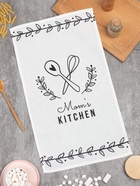 Полотенце «Доляна» Mom's kitchen 35×60 см, 100% хлопок, вафля 160 г/м² - Фото 3