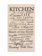 Набор кухонных полотенец Доляна Happiness, 35×60 см -4 шт., 100% хлопок, вафля 160 г/м² - Фото 3