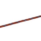 Шнур-паракорд светоотражающий "СЛЕДОПЫТ"  красный-оранжевый-черный, d-4 мм, 10 м - Фото 2