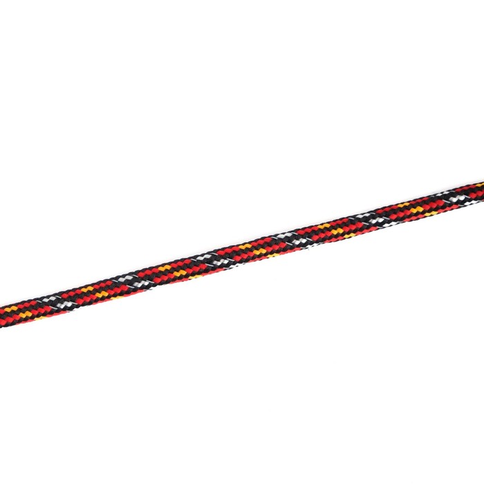 Шнур-паракорд светоотражающий "СЛЕДОПЫТ"  красный-оранжевый-черный, d-4 мм, 10 м - фото 1907442398