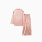 Пижама женская (рубашка и брюки) KAFTAN "Горох" цвет розовый, размер 44-46 - Фото 11