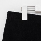 Полотенце банное Экономь и Я «Парео» 68×150 см, чёрное, 100% хлопок с AIRO, 320 г/м² - Фото 6