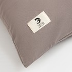 Комплект наволочек «Этель», 50×70 см, 2 шт., серый, жатый хлопок, хлопок 100% - фото 26635251