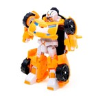Робот «Автобот», трансформируется, цвет оранжевый - фото 9872921