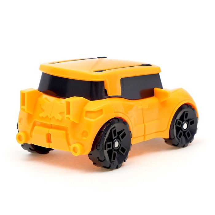 Робот «Автобот», трансформируется, цвет оранжевый - фото 1907442511