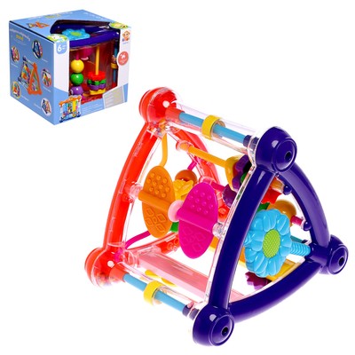 Развивающая игрушка «Умный малыш», жёлтый зайчик