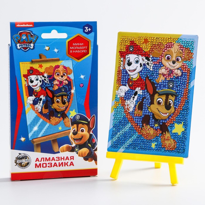 УЦЕНКА Алмазная мозаика для детей «Щенячий патруль» - Фото 1