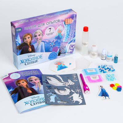 УЦЕНКА Набор для опытов «7 волшебных опытов», Холодное сердце