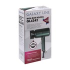 Фен Galaxy LINE GL 4342, 2100 Вт, 2 скорости, 2 температурных режима, бирюзовый - Фото 5